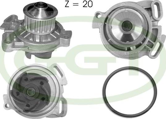 GGT PA10561 - Водяний насос autocars.com.ua