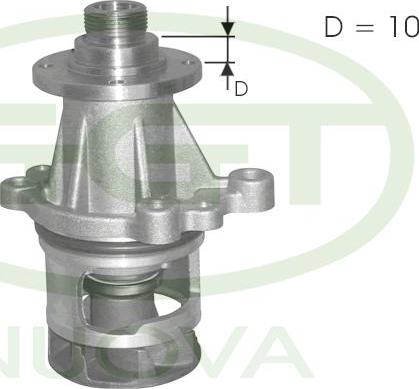 GGT PA10585 - Водяний насос autocars.com.ua