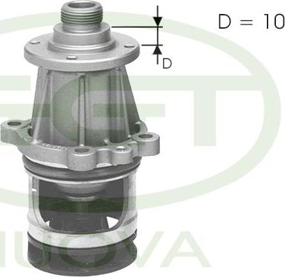 GGT PA10586 - Водяний насос autocars.com.ua