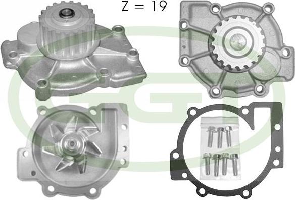 GGT PA10667 - Водяний насос autocars.com.ua