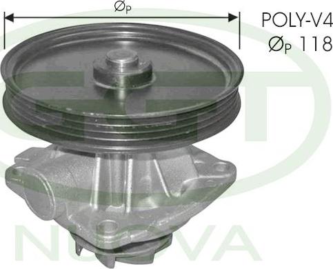 GGT PA11106 - Водяной насос autodnr.net