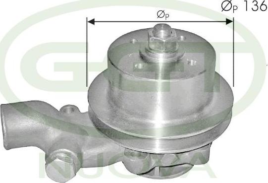 GGT PA12202 - Водяний насос autocars.com.ua