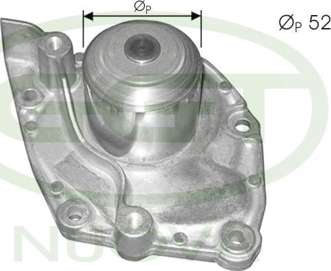 GGT PA12463 - Водяний насос autocars.com.ua