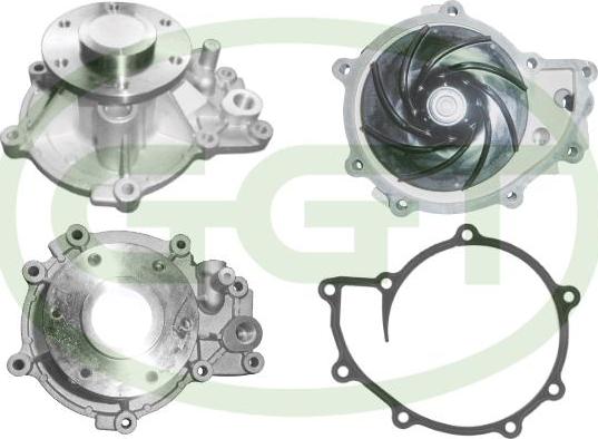 GGT PA12949 - Водяний насос autocars.com.ua