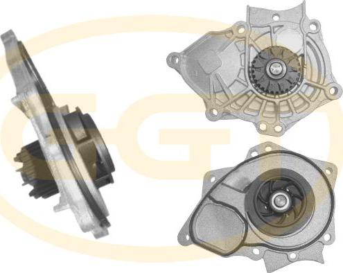 GGT PA13129 - Водяний насос autocars.com.ua