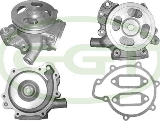 GGT PA15123 - Водяний насос autocars.com.ua