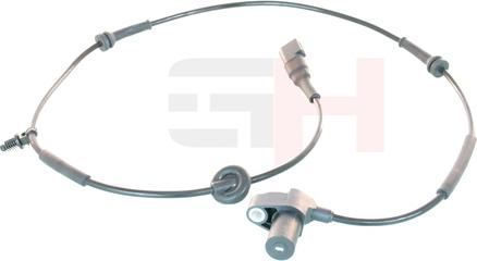 GH GH-702525 - Датчик ABS, частота обертання колеса autocars.com.ua