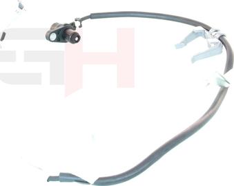 GH GH-704551V - Датчик ABS, частота обертання колеса autocars.com.ua