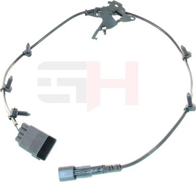 GH GH-712567V - Датчик ABS, частота обертання колеса autocars.com.ua