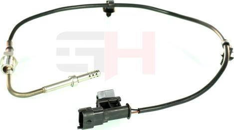 GH GH-743646 - Датчик температури випускних газів Opel Astra H 1.7CDTI 07--Corsa D 1.7CDTI 06-11-Meriva 1.7CDTI 03-10-Zafira B 1.7CDTI 07-15 autocars.com.ua