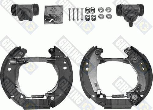 Girling 5311113 - Комплект тормозных колодок, барабанные autodnr.net