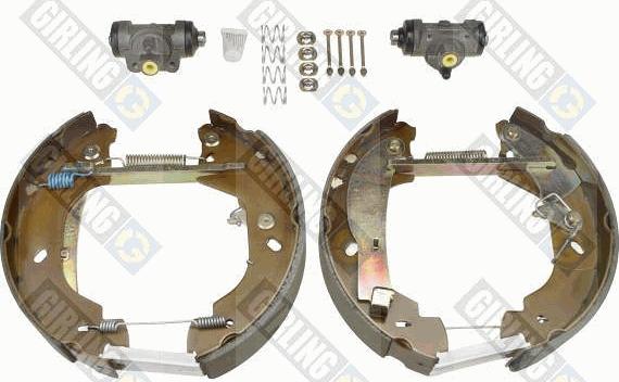 Girling 5316643 - Комплект тормозных колодок, барабанные autodnr.net