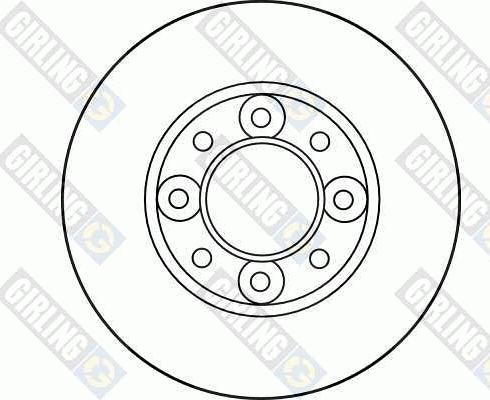 Girling 6013013 - Гальмівний диск autocars.com.ua