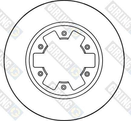 Girling 6019651 - Тормозной диск autodnr.net