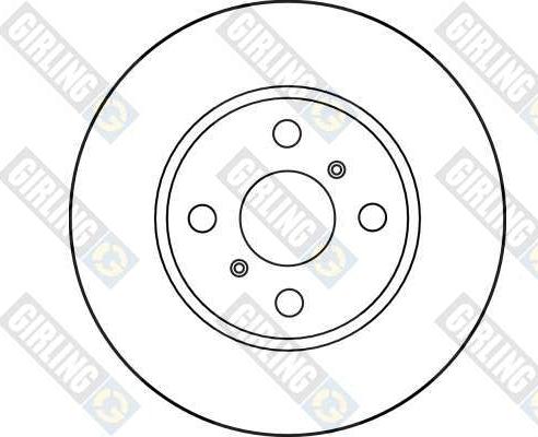 Girling 6026581 - Гальмівний диск autocars.com.ua