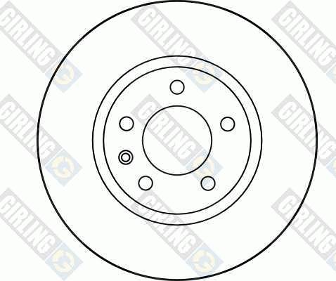 Girling 6027201 - Гальмівний диск autocars.com.ua