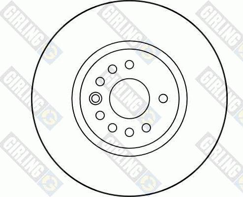 Girling 6027785 - Тормозной диск avtokuzovplus.com.ua