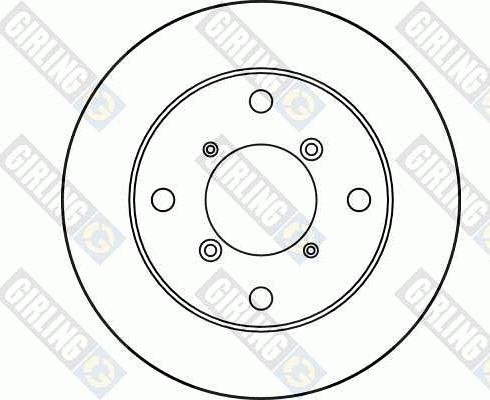 Girling 6030321 - Тормозной диск avtokuzovplus.com.ua