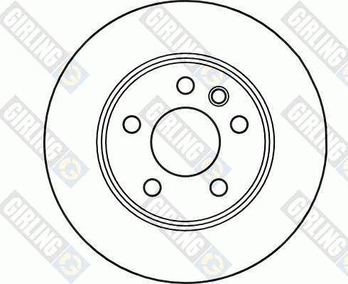 Girling 6040474 - Гальмівний диск autocars.com.ua