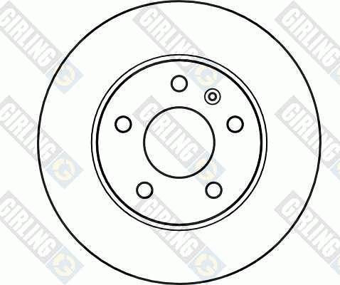 Girling 6040514 - Тормозной диск autodnr.net