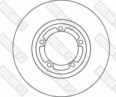 Girling 6041021 - Гальмівний диск autocars.com.ua