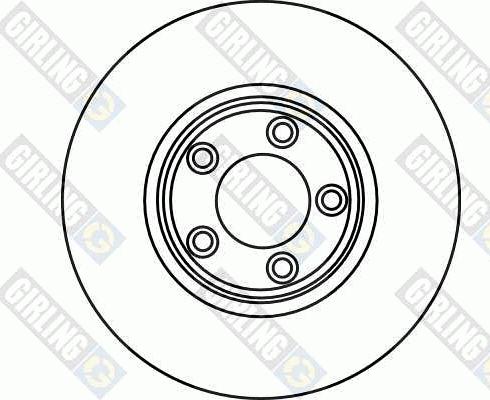 Girling 6041051 - Гальмівний диск autocars.com.ua