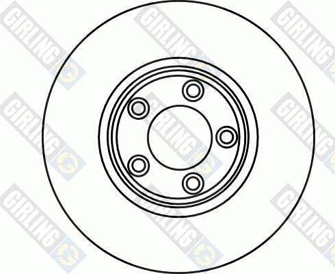 Girling 6041062 - Гальмівний диск autocars.com.ua