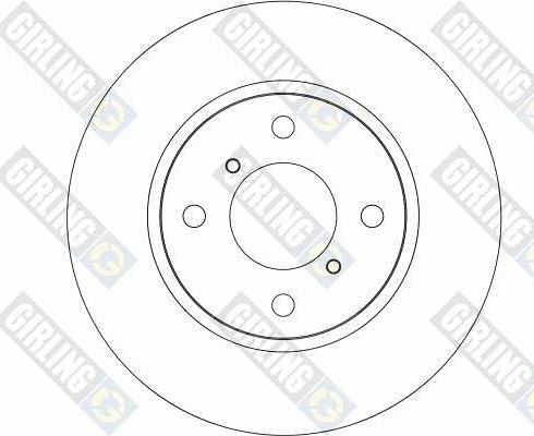 Girling 6041313 - Гальмівний диск autocars.com.ua