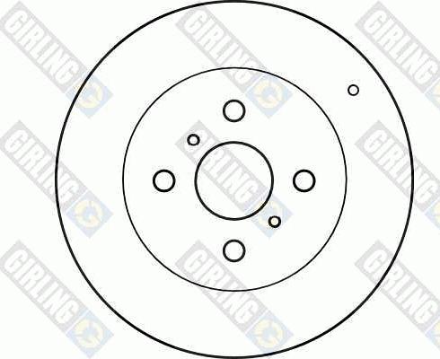 Girling 6041631 - Гальмівний диск autocars.com.ua