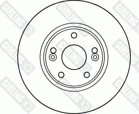 Girling 6041791 - Гальмівний диск autocars.com.ua