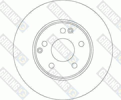 Girling 6041801 - Гальмівний диск autocars.com.ua