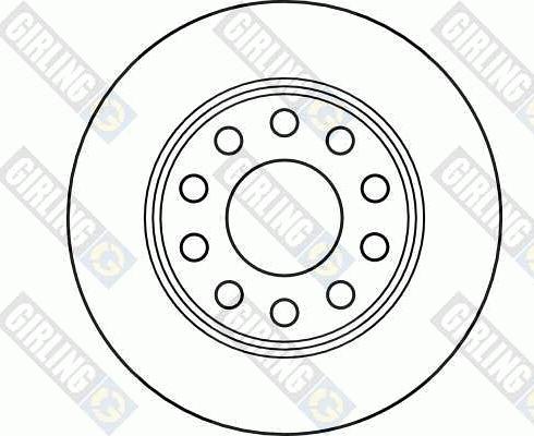 Girling 6042114 - Тормозной диск avtokuzovplus.com.ua