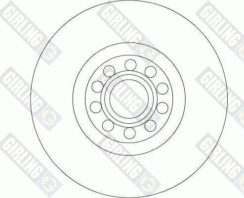 Girling 6042585 - Тормозной диск avtokuzovplus.com.ua