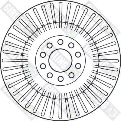 Girling 6042685 - Тормозной диск autodnr.net