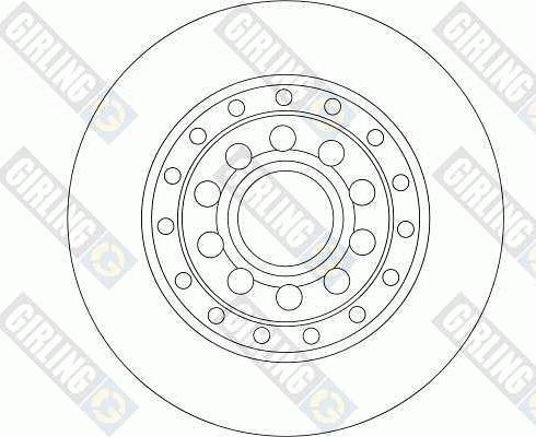 Girling 6042692 - Гальмівний диск autocars.com.ua