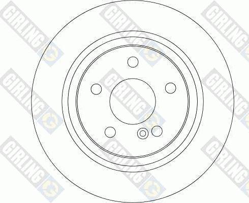 Girling 6042714 - Гальмівний диск autocars.com.ua