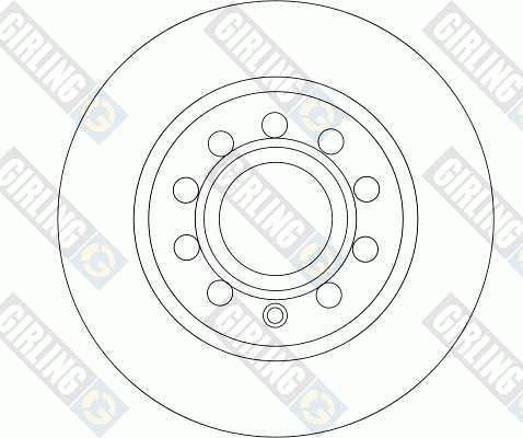 Girling 6042764 - Гальмівний диск autocars.com.ua