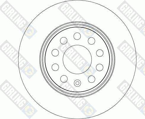 Girling 6042941 - Гальмівний диск autocars.com.ua