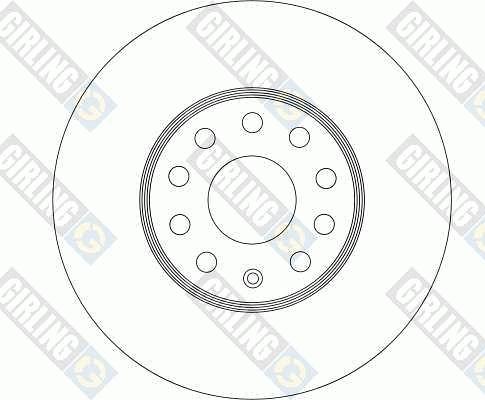 Girling 6042951 - Гальмівний диск autocars.com.ua