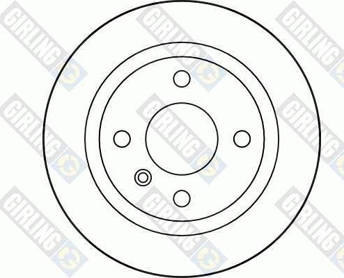 Girling 6043014 - Гальмівний диск autocars.com.ua