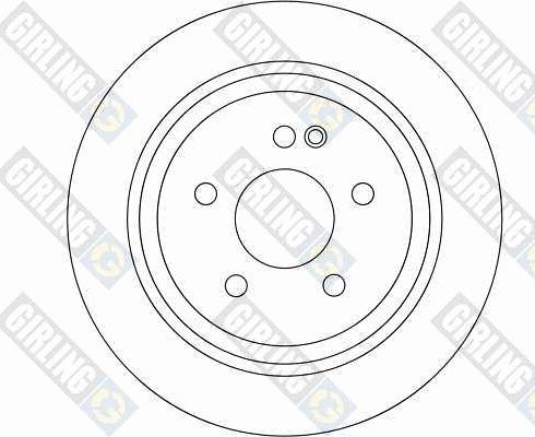 Girling 6043564 - Гальмівний диск autocars.com.ua