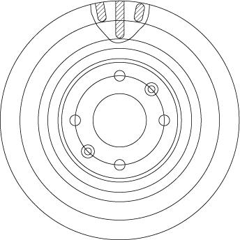 Girling 6043631 - Тормозной диск avtokuzovplus.com.ua