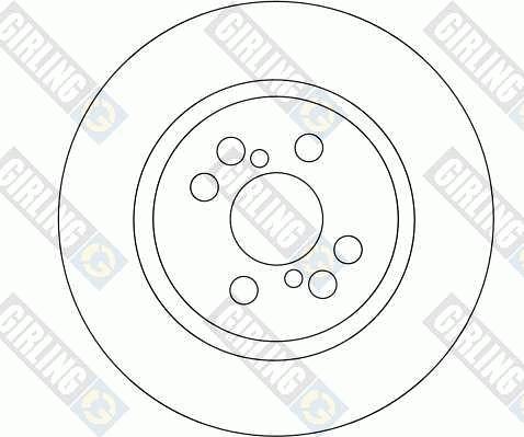 Girling 6044151 - Тормозной диск avtokuzovplus.com.ua