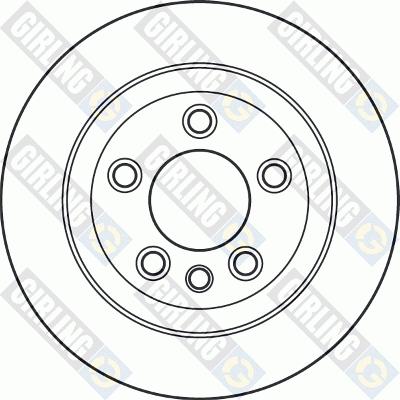 Girling 6044875 - Гальмівний диск autocars.com.ua