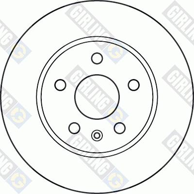 Girling 6049955 - Тормозной диск autodnr.net