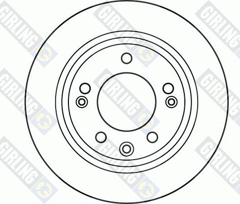 Girling 6061234 - Гальмівний диск autocars.com.ua