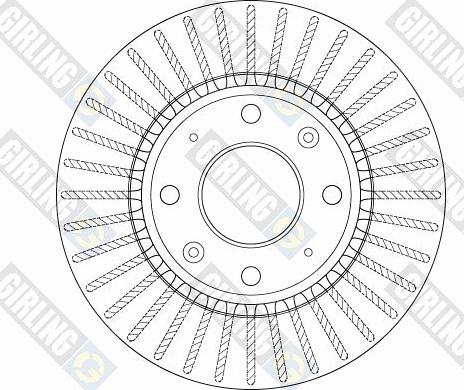 Girling 6062291 - Тормозной диск autodnr.net