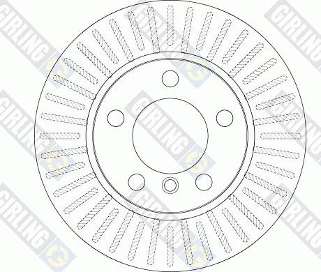 Girling 6062551 - Гальмівний диск autocars.com.ua