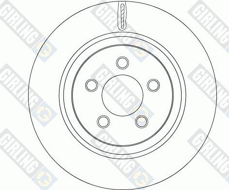 Girling 6062631 - Гальмівний диск autocars.com.ua