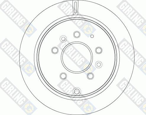 Girling 6062912 - Тормозной диск avtokuzovplus.com.ua